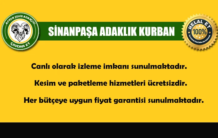 Sinanpaşa Adaklık Kurban
