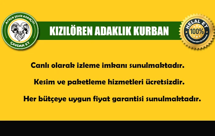 Kızılören‎ Adaklık Kurban